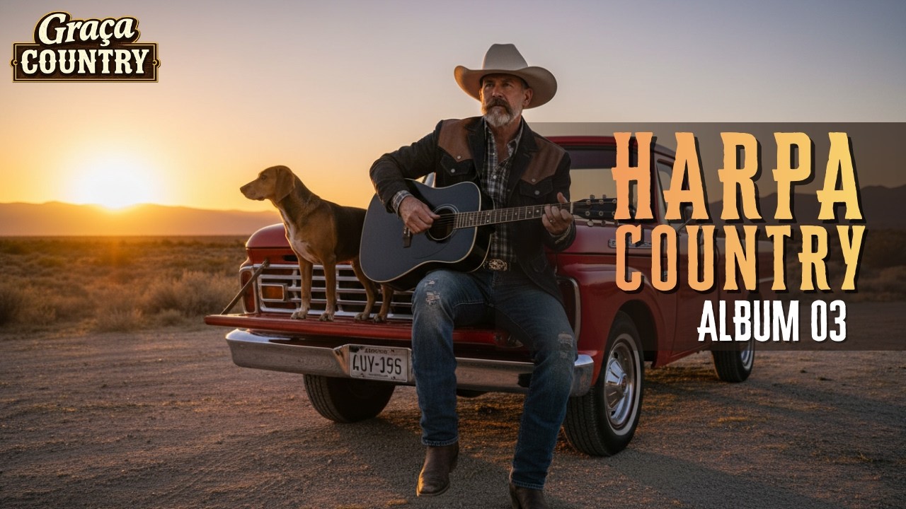 Harpa Country Album 03 - Harpa Cristã em Country  Hinos Gospel Country 🎸✝️