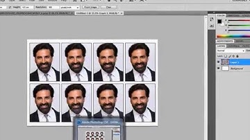 How To Make Passport Size Photo In Photoshop CS4