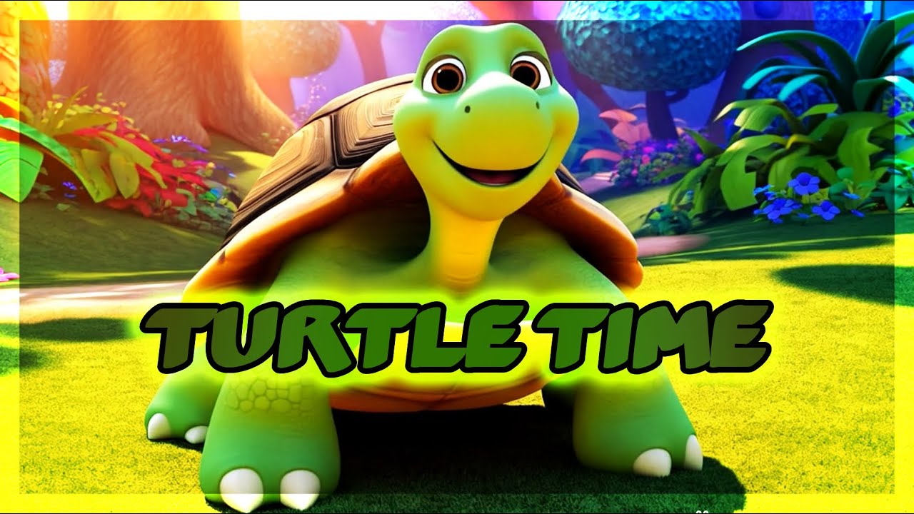 Turtle Time! | Slow & Steady Fun Song for Kids!