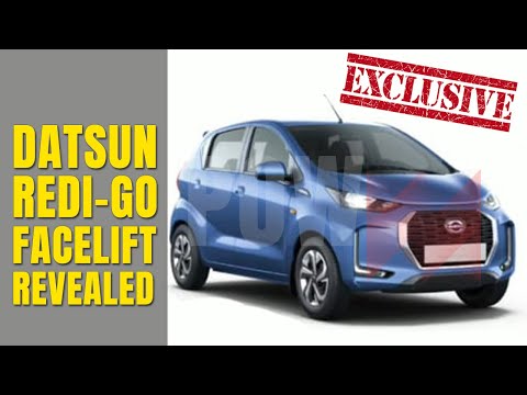 India Exclusive : Datsun redi-Go Facelift Revealed