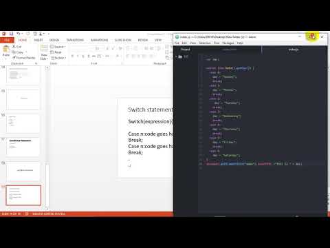 switch satement -JavaScript Fundamentals Bangla Tutorial (সম্পূর্ন বাংলায়) – Part:14