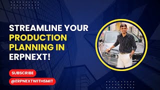How To Create Production Order in ERPNext!