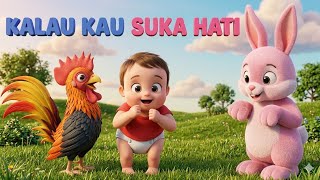 Kalau Kau Suka Hati Tepuk Tangan 👏 Lagu Anak Indonesia Terpopuler | Animasi 3D Edukasi Balita 🇮🇩