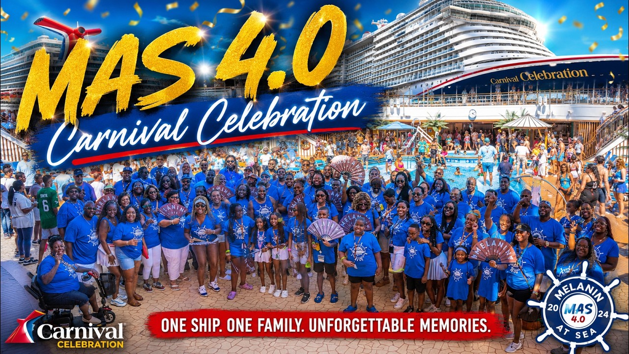 We Took 175 Cruise Cousins on the Carnival Celebration Cruise Ship! [MelaninatSea Group Cruise 4.0]