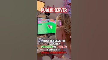 Playing “STEAL A BRAINROT”in PUBLIC VS. PRIVATE Server on ROBLOX! 🤗😡