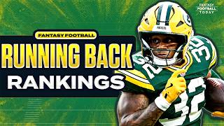 Week 1 RB Rankings & Tiers + MUST-Start & Sit Players | 2026 Fantasy Football Advice