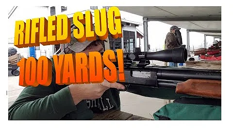 Smoothbore Shotgun Rifled Slug 100yd ACCURACY