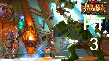 Dungeon Defenders Cooperative Walkthrough PT. 3 - Magus Quarters