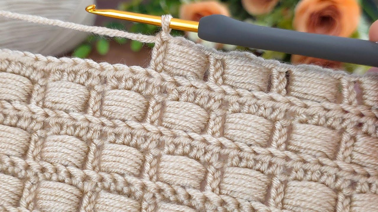 Wonderful!! Crochet Pattern Tutorial for Beginners - YouTube