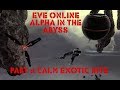 Eve Online Alpha In The Abyss. Pt:1 Calm Exotic Abyssal Site run in Low Skill Caracal