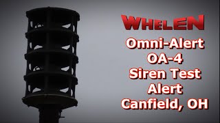 Download Lagu Whelen Omni-Alert OA-4, Siren Test, Alert, Canfield, OH MP3