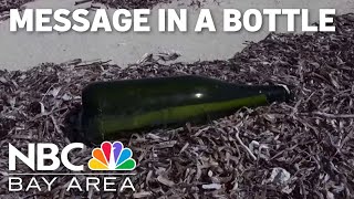 Message in a bottle written 10 years ago found near the Bahamas