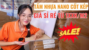 Tấm nhựa ốp tường nano cốt kép bao tiền 1m2? | Giá tấm nhựa ốp tường nano cao cấp | Haroma