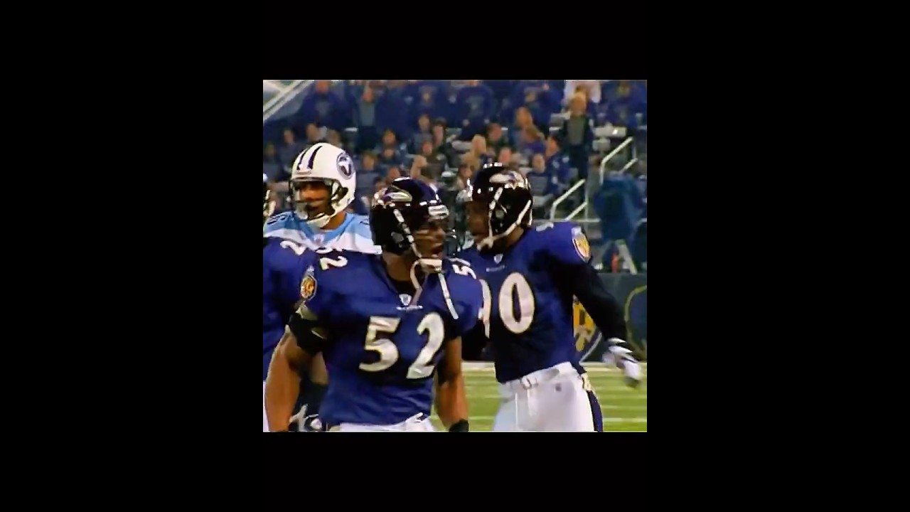 Ray Lewis and The Ravens 2000 💪😈🏉 