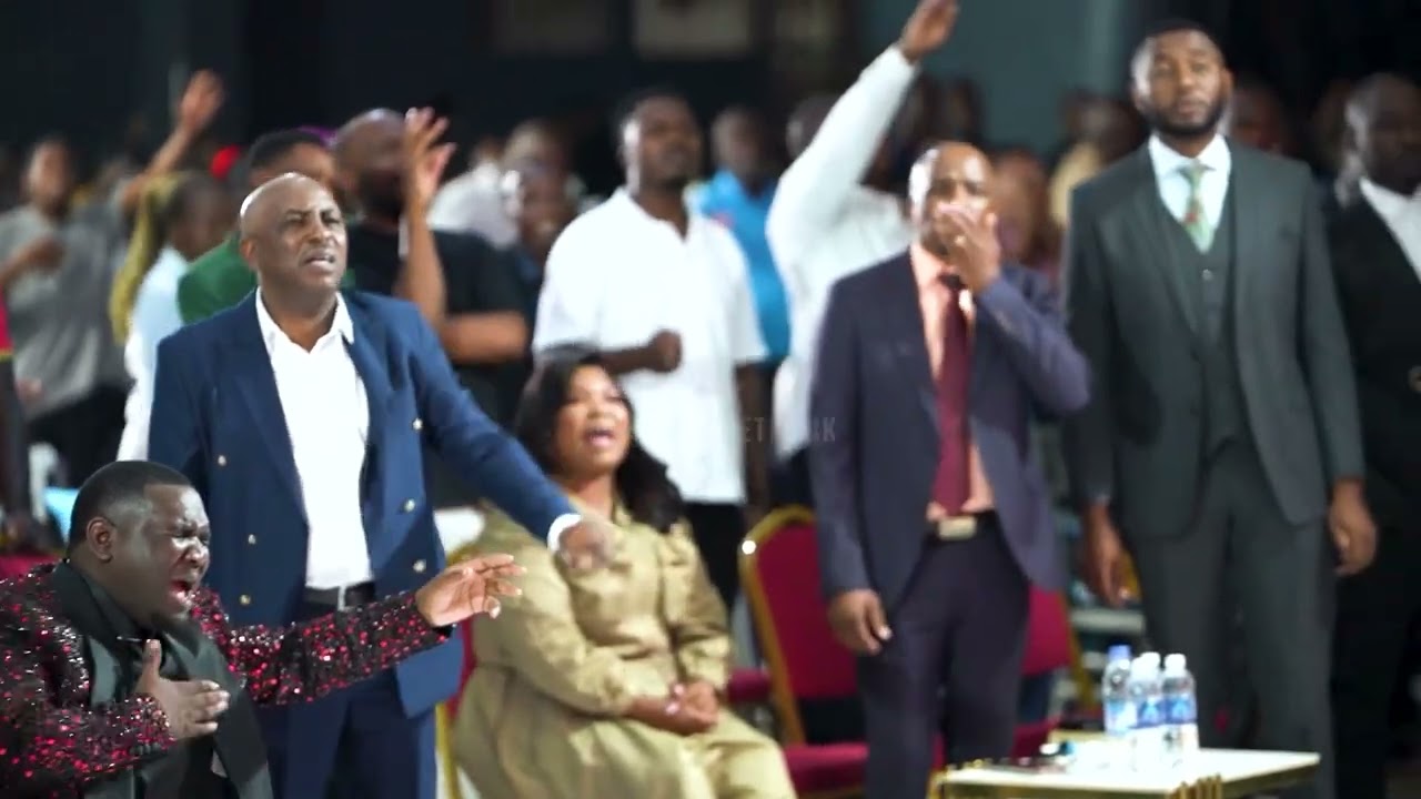 Minister Linos ministering at Lifehouse Network Harare CBD 