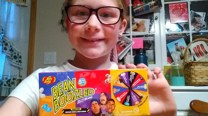 Bean boozled jelly beans  with my family #Jellybeans #beanboozled