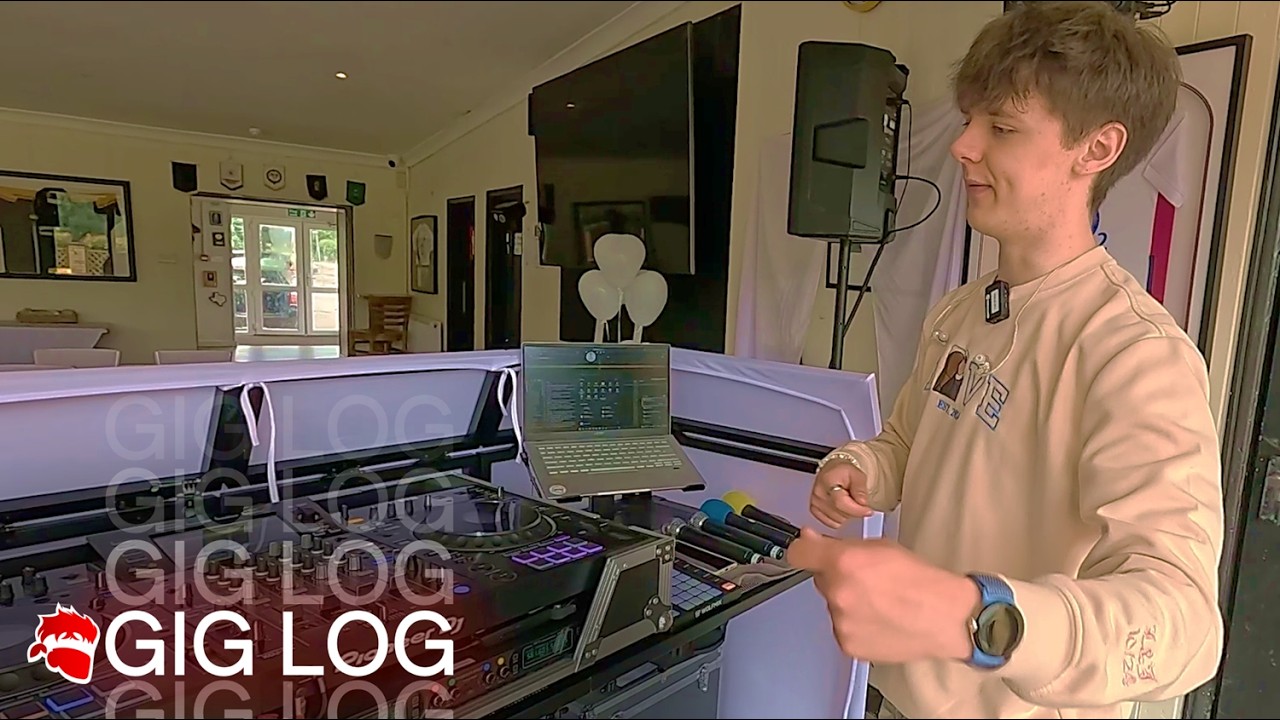 Day in the life of a WEDDING DJ! (Setup tour & Gig Log)