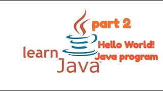 #2 Making a simple Java program | Java tutorial in Hindi for icse