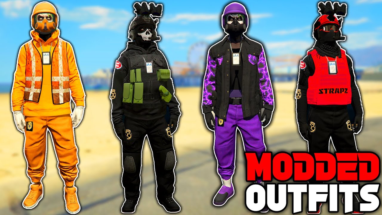 GTA 5 ONLINE How To Get Multiple Modded Outfits No Transfer Glitch! 1. ...