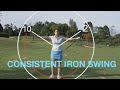 The 10 to 2 iron swing  golf with michele low