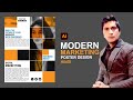 Modern Marketing Poster Design in Adobe Illustrator | Professional Business Poster Tutorial in Hindi