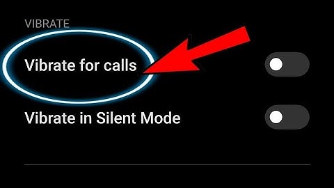vibrate for calls on/off Poco x4 pro 5g | how to use vibrate for calls