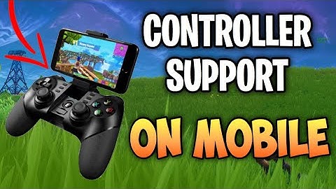 How to use a CONTROLLER on Fortnite Mobile (Bluetooth Controller On Mobile)
