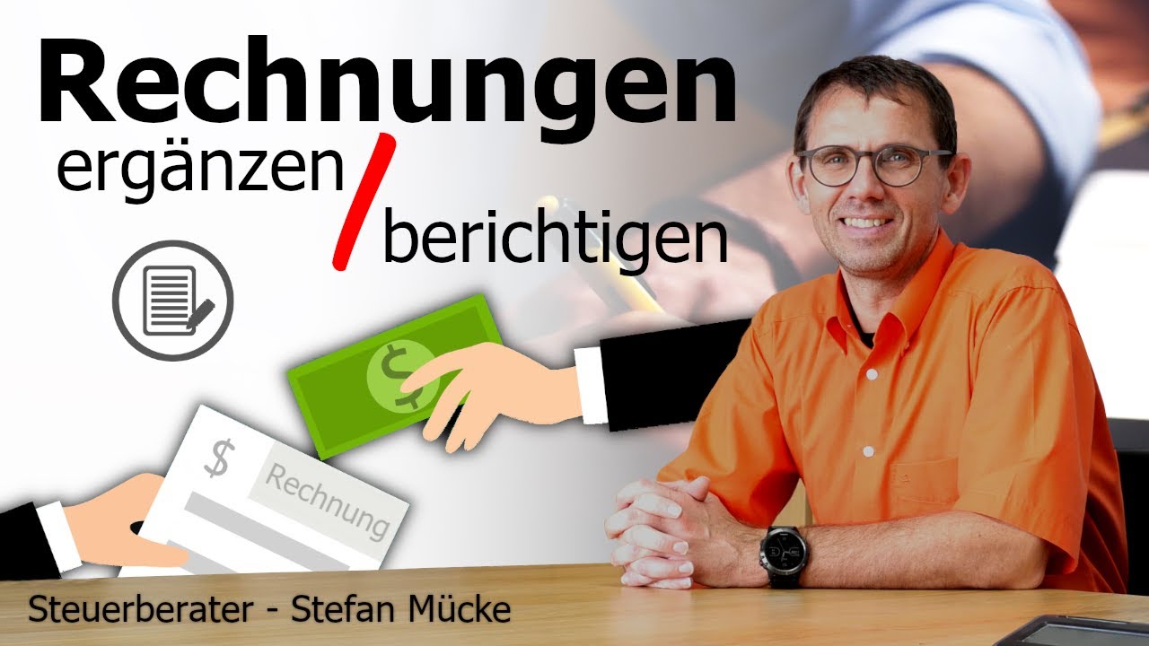 Update Rechnungen nachträglich ändern? Das müssen Sie unbedingt beachten!
