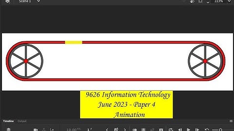 A Level IT 9626 June 2023 Paper 4 - Animation