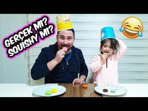 SQUISHY Mİ GERÇEK Mİ ? ŞİLAN'A ŞAKA YAPTIK - ÇOK EĞLENDİK VAK VAK TV