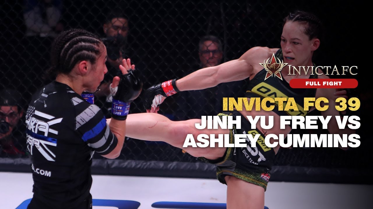 Full Fight Jinh Yu Frey Meets Ashley Cummins In Main Event Atomweight 