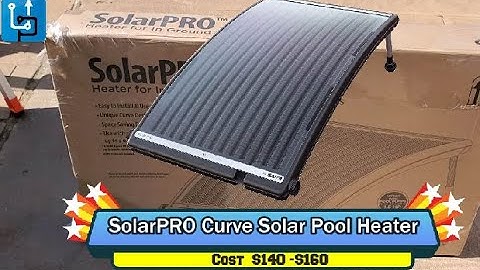 SolarPRO Curve Solar Pool Heater