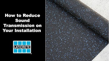 Reduce Sound Transmission With the 170.5 Sound & Crack Isolation Membrane