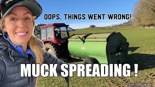 LET’S SPREAD SOME MUCK… HOW HARD CAN IT BE? (Everything didn’t go to plan!)