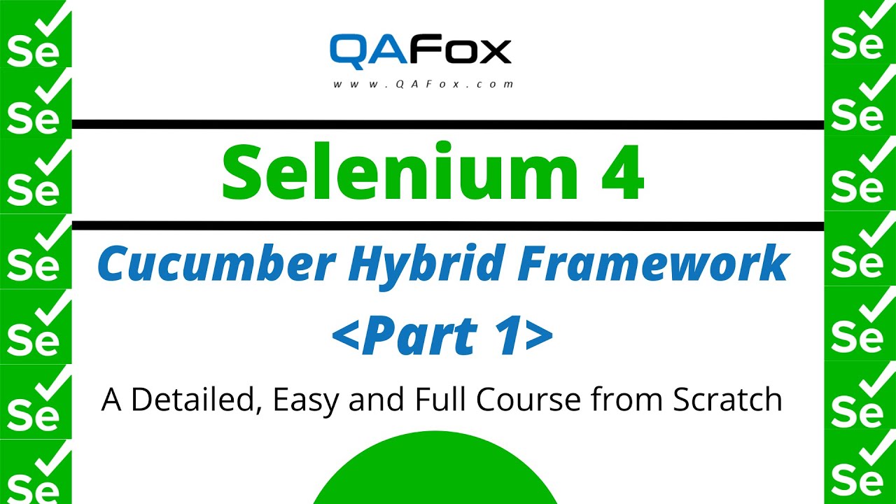 Selenium 4 - Cucumber Hybrid Framework - Creating and Configuring ...