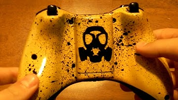 Customized & Modded Xbox 360 Controller (Biohazard Theme) from GamingModz