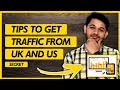 How to get Traffic from USA and UK and increase CPC of New Website.