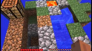 Minecraft-Four Pillar Survival-Part 1!