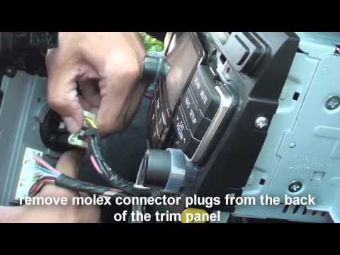 remove  stereo hyundai sonata 2011-2014