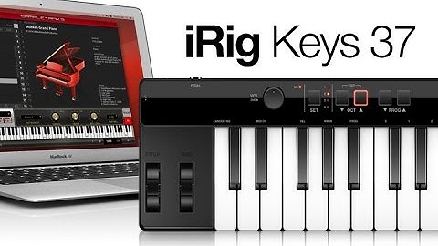 iRig Keys 37 USB MIDI keyboard controller for Mac/PC