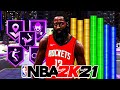 I CREATED JAMES HARDEN EXACT BUILD on NBA 2K21...