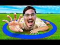 Living 24 Hours Straight in a Circle Challenge 24 घंटे इस से बाहर नहीं आ सकता Very Hard