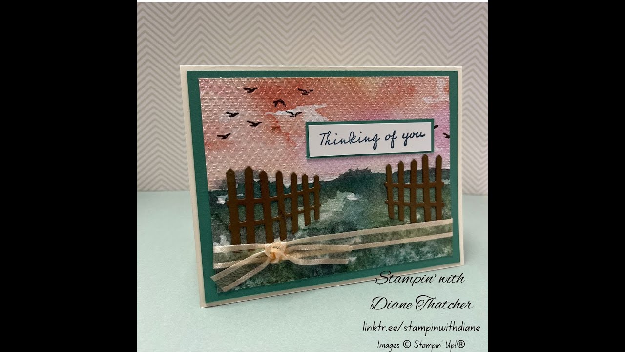 On the Horizon - Tea & Cards May 11, 2022 - Stampin' with Diane - Innisfil
