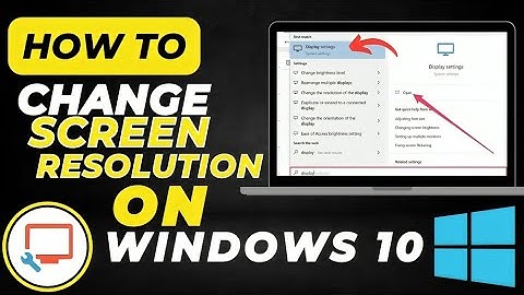 How To Change Screen Resolution In Windows 10 | Adjust Display Size
