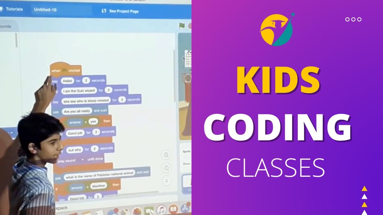 Coding Classes for Kids | Academy of computer and technology - YouTube