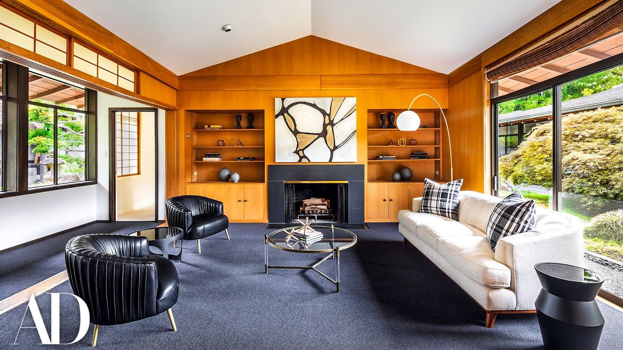 Inside A $29,000,000 Mid-Century Japanese Garden Inspired Home | Architectural Digest