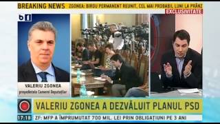 Zgonea: Nu a fost vorba de suspendarea lui Basescu