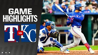 Rangers vs. Royals Game Highlights (5/4/24) | MLB Highlights screenshot 4