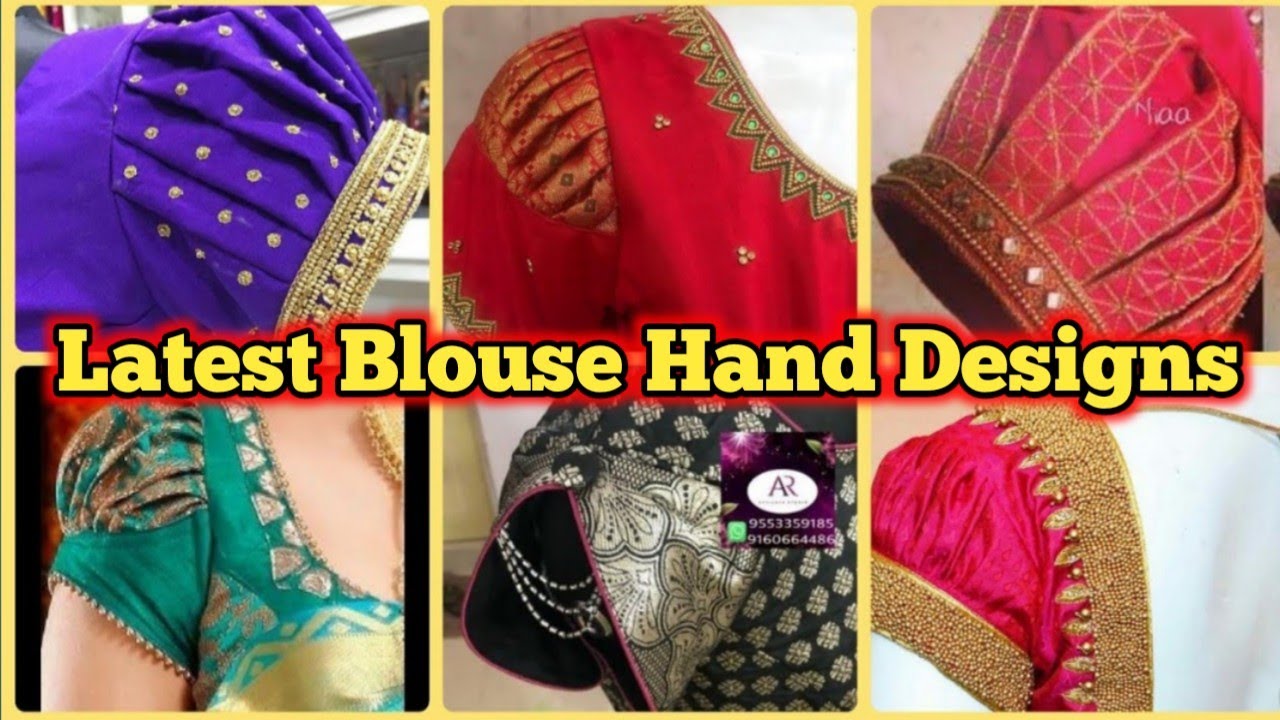 Latest Blouse Hand Designs|Modern Blouse Sleeves Designs|Blouse ...