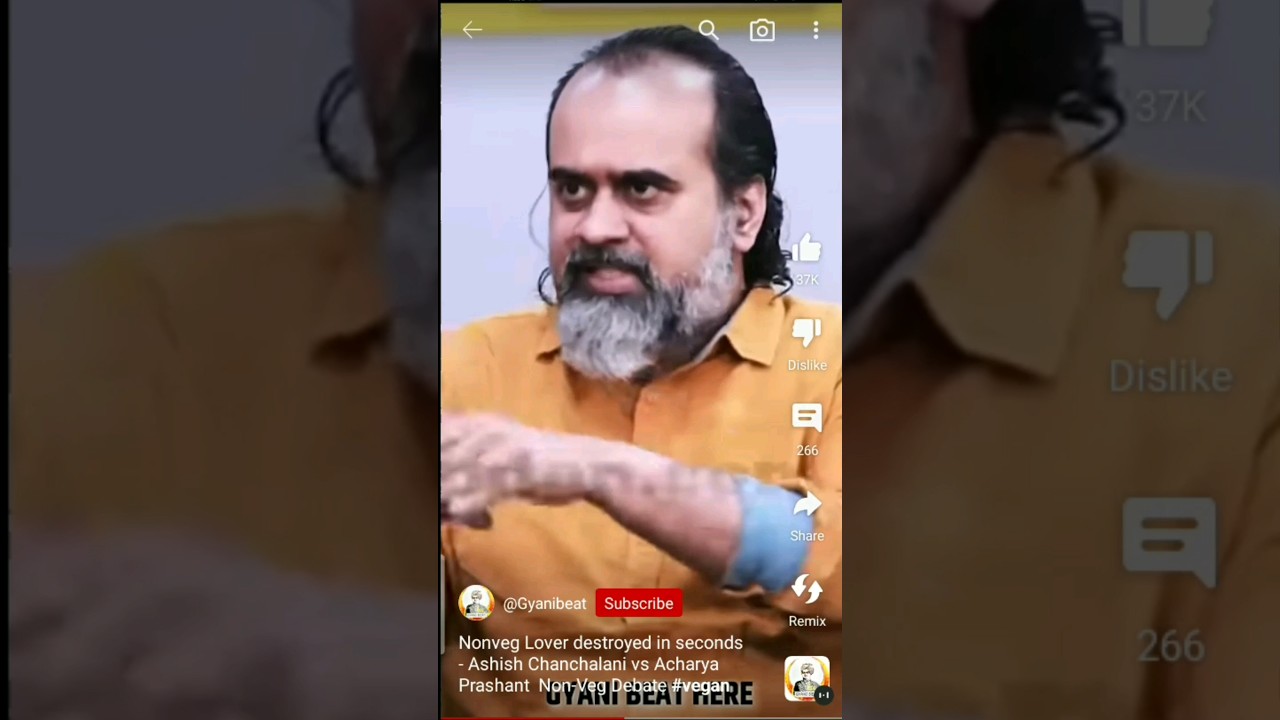 Veg lovers destroyed in seconds - Acharya Prashant 